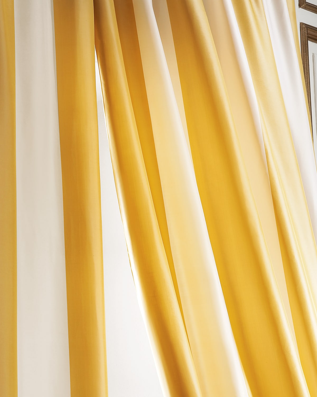 Shop Home Silks Each Hampton Curtain, 108"l In Gold