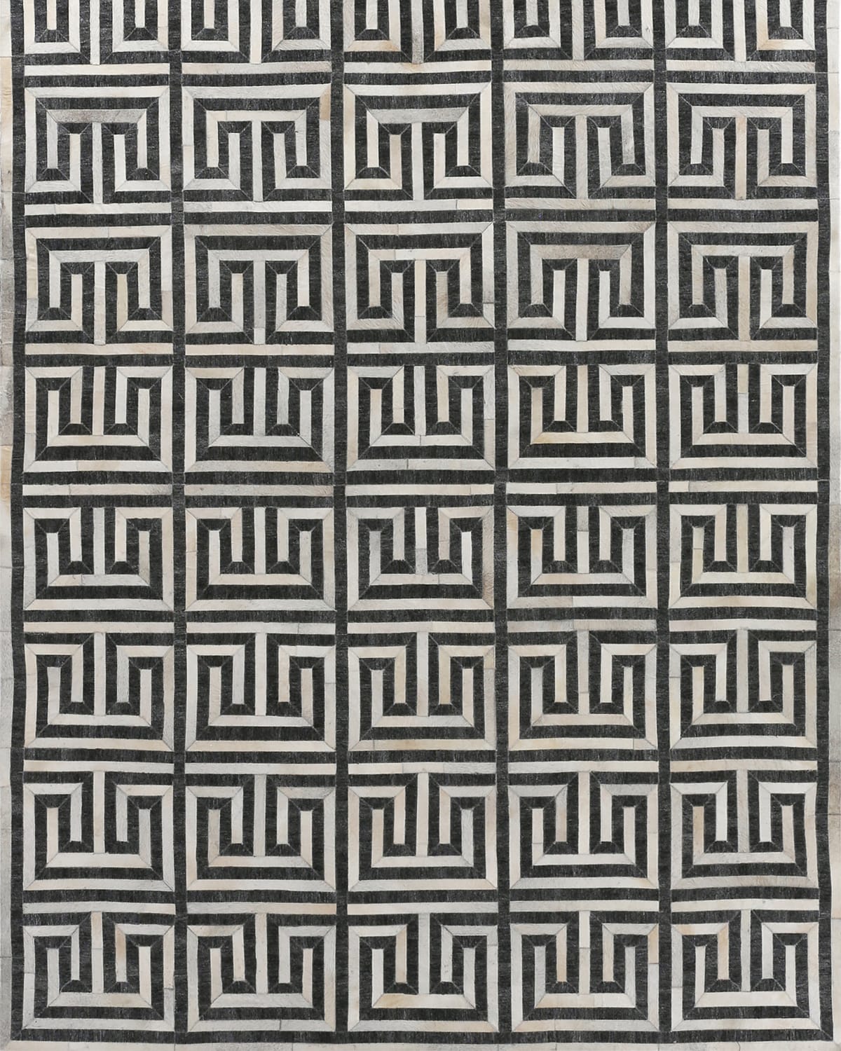 Exquisite Rugs Finnegan Hairhide Rug, 8' X 11'