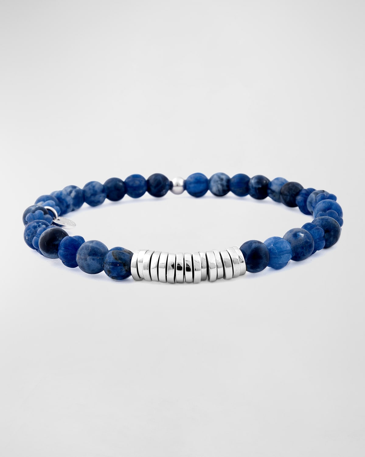 Men's Sodalite Bead Bracelet