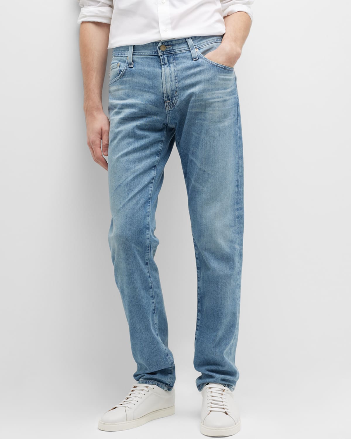 AG Adriano Goldschmied Men's Tellis Modern-Slim Jeans