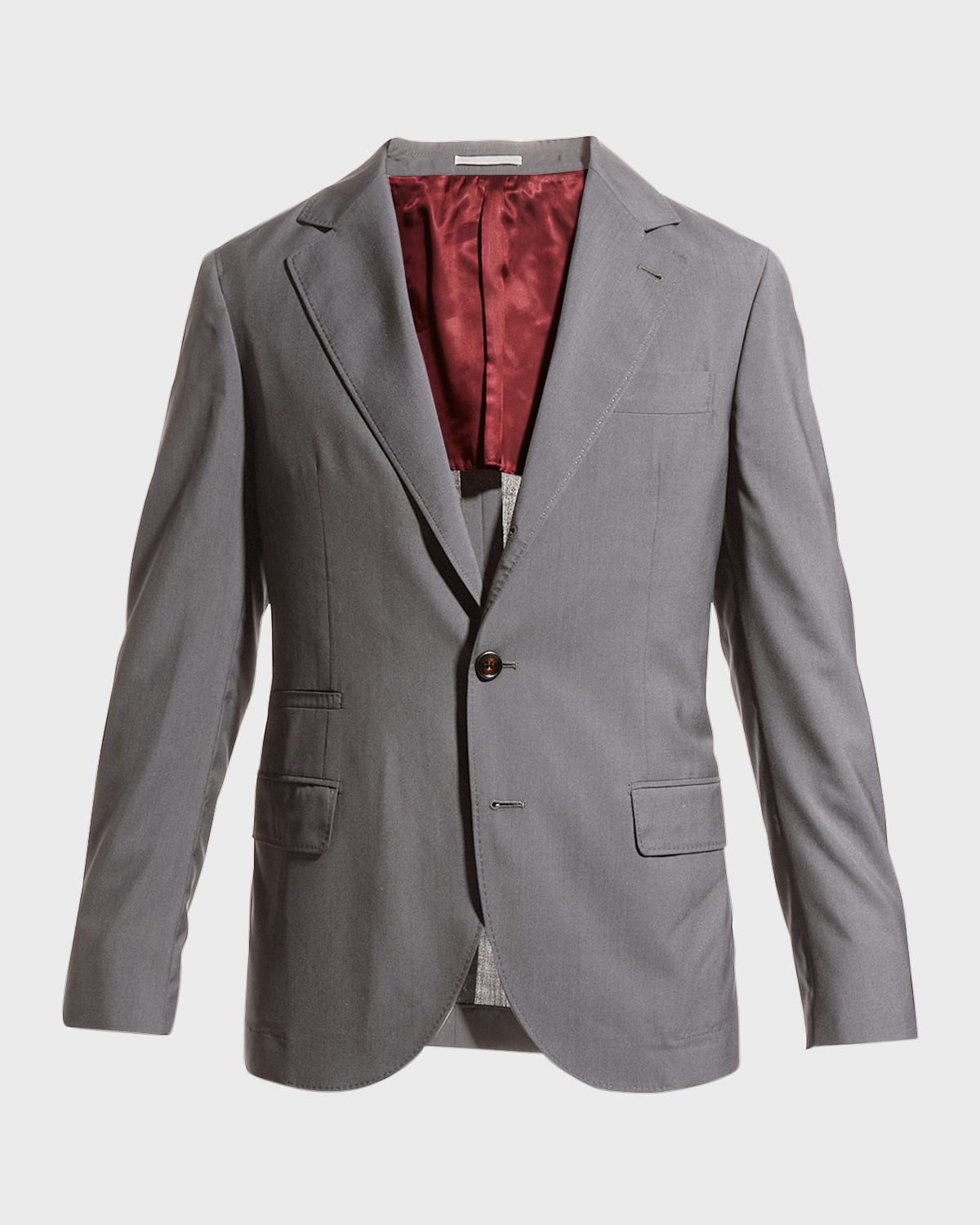 Blazer BRUNELLO CUCINELLI Men color Grey