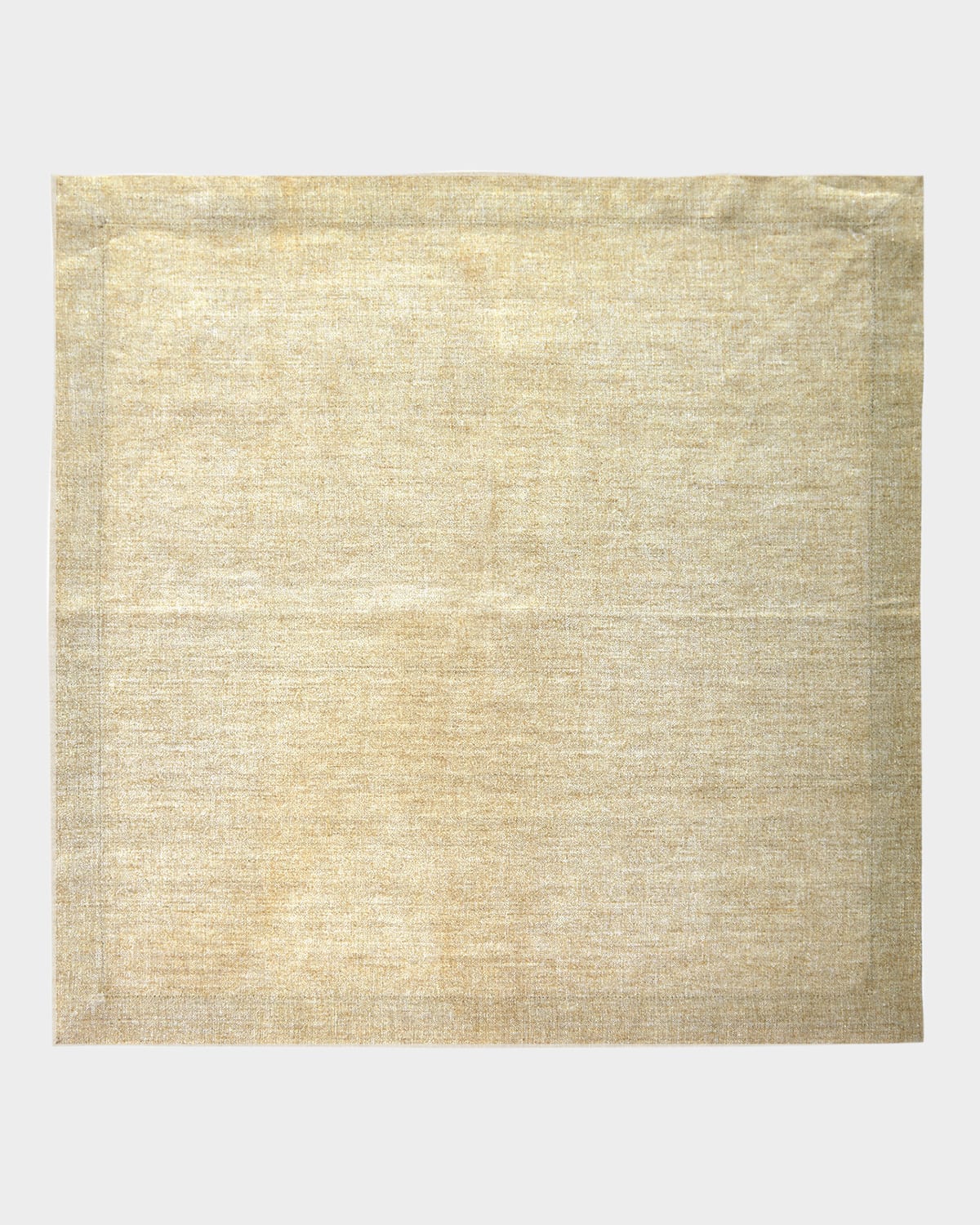 Kim Seybert Metallic Linen Napkin In Damage