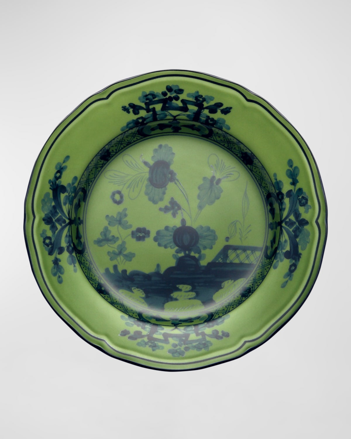 Richard Ginori Oriente Italiano Salad Plate, Malachite