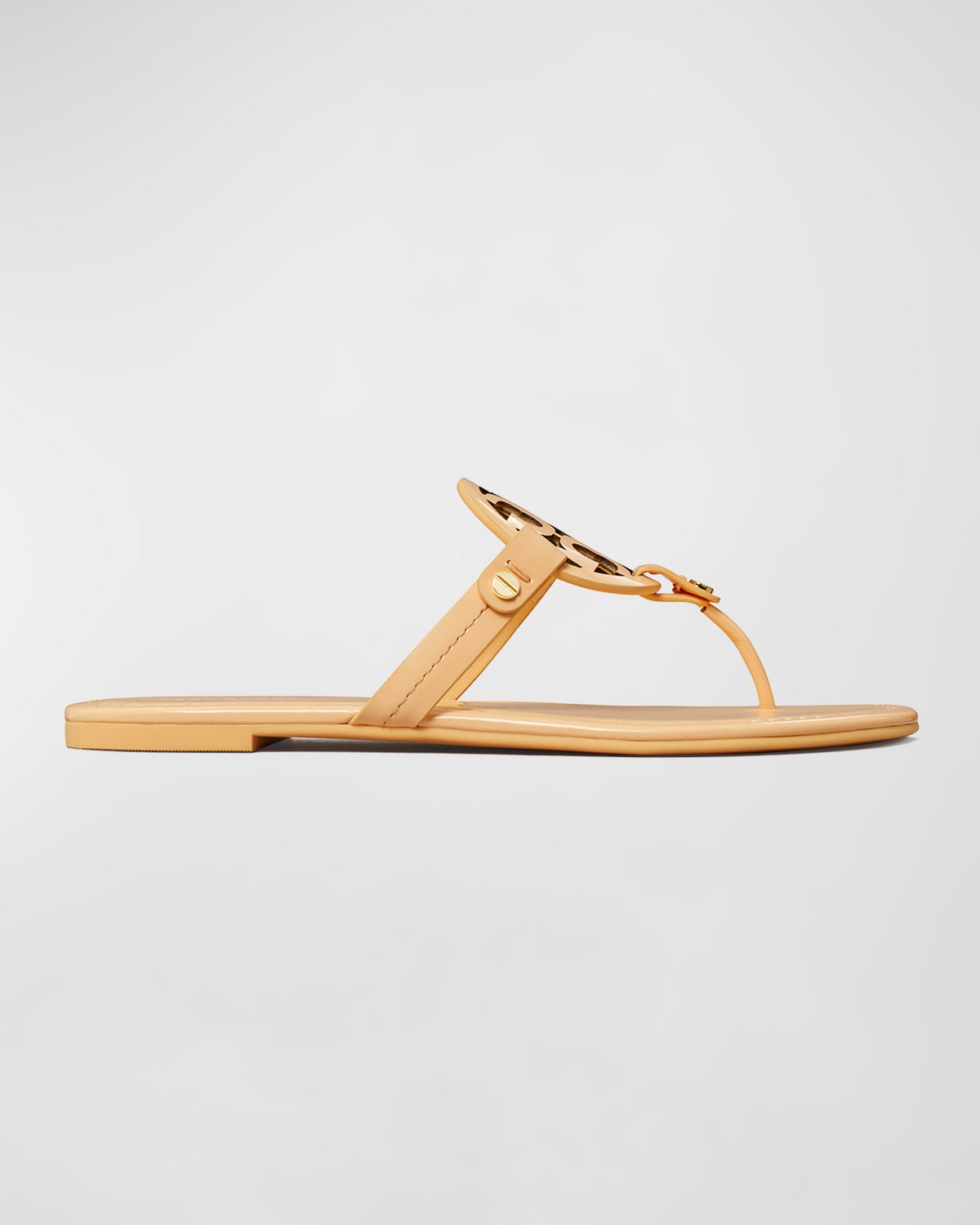 Tory Burch Miller Leather Sandal In Peach Puff ModeSens