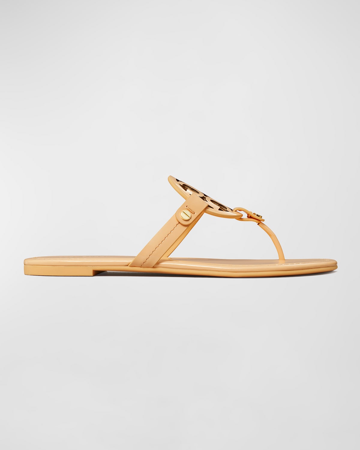 Shop Tory Burch Miller Patent Leather Thong Sandals