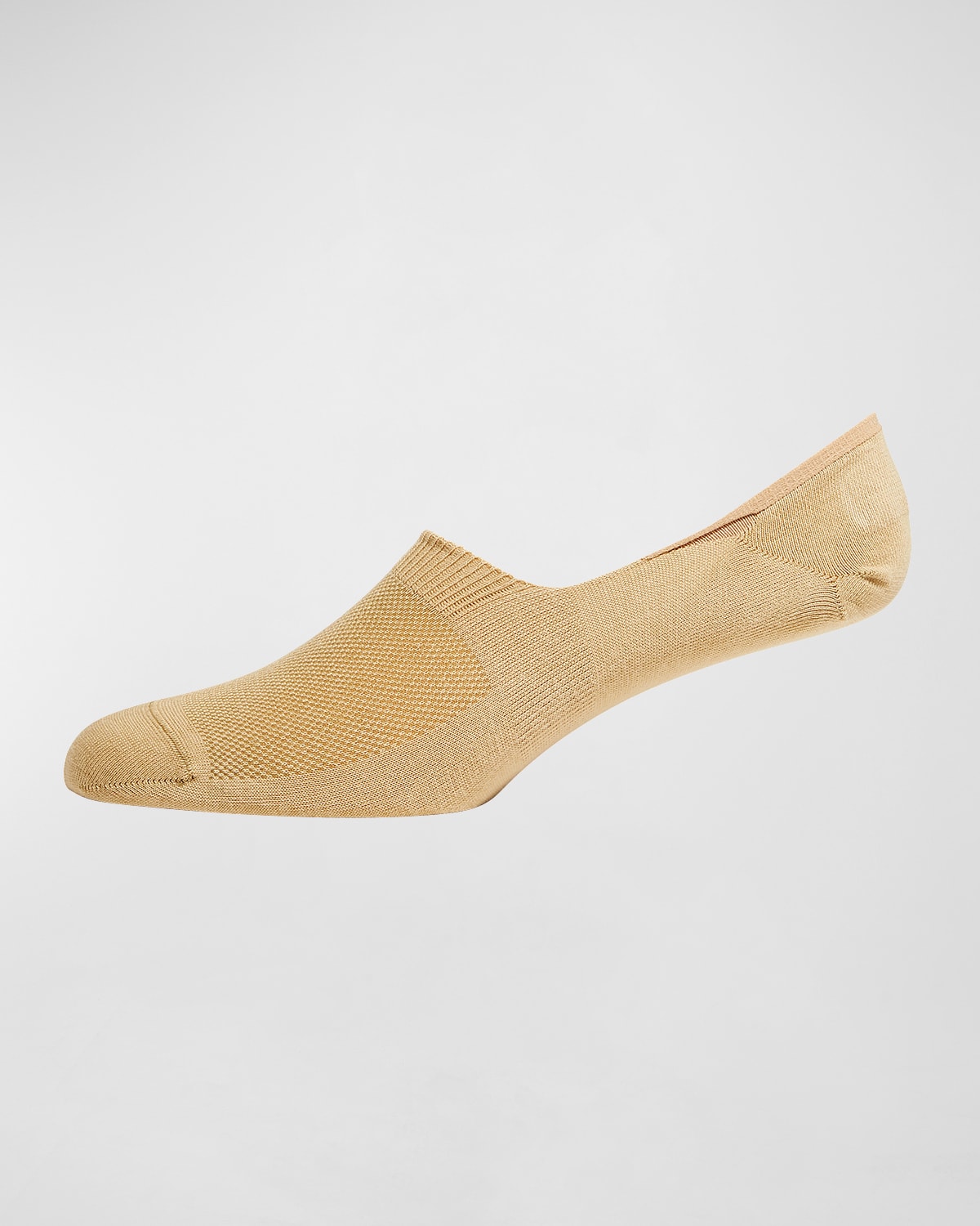 Pantherella Footlet Shoe Liner In Khaki