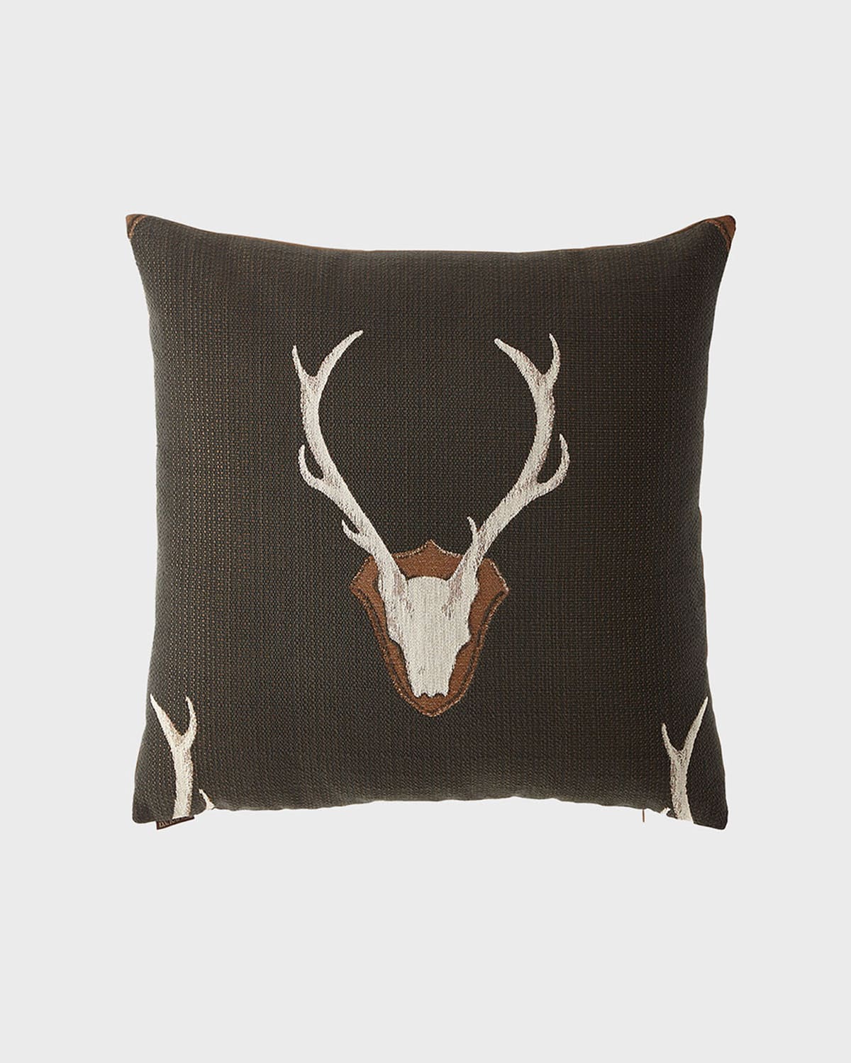 D.v. Kap Home Loren Deer Pillow In Grey