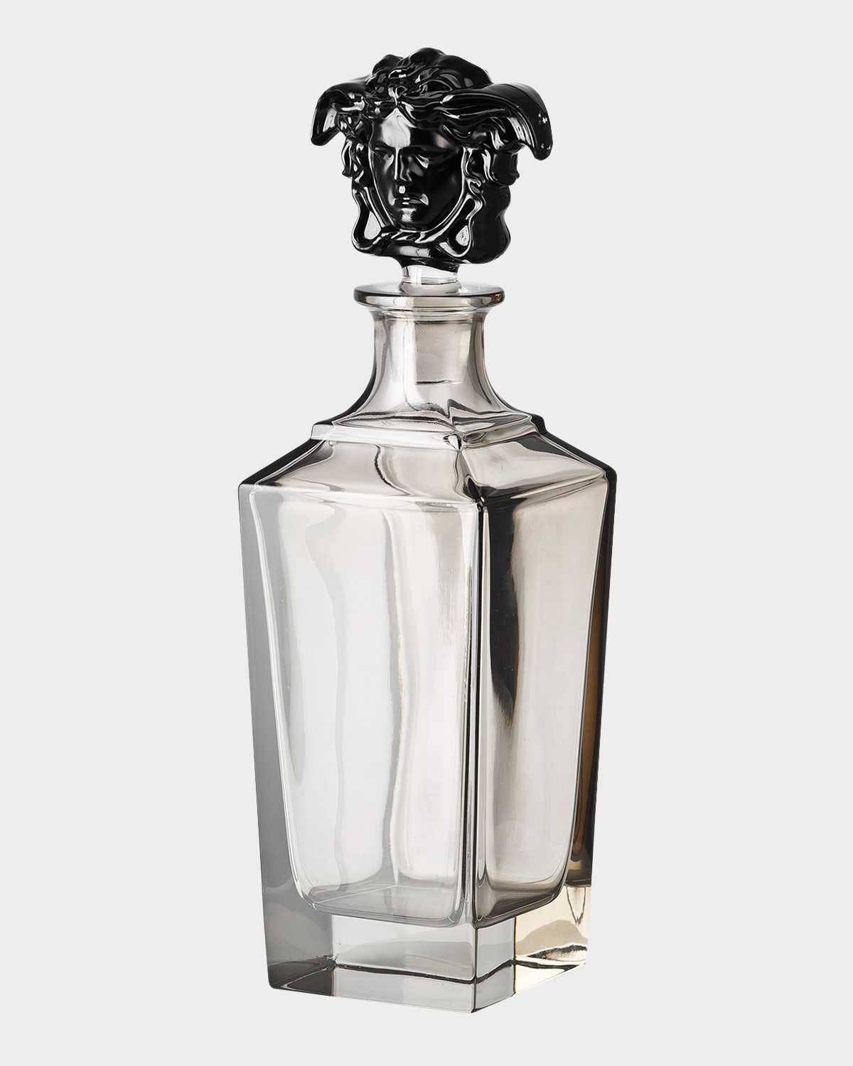 Shop Versace Medusa Lumiere Haze Decanter In Smoke