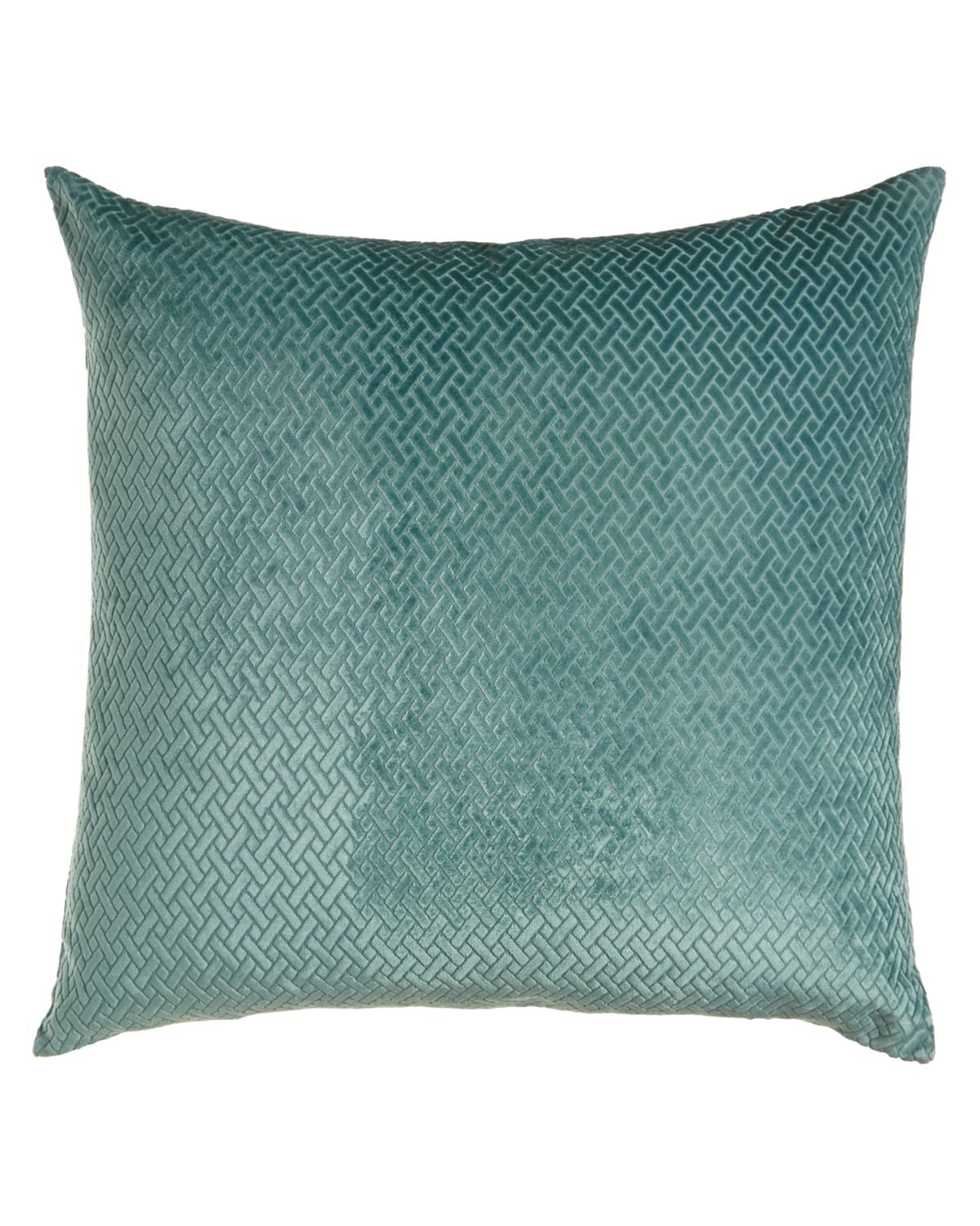 D.v. Kap Home Azure Maze Pillow In Teal