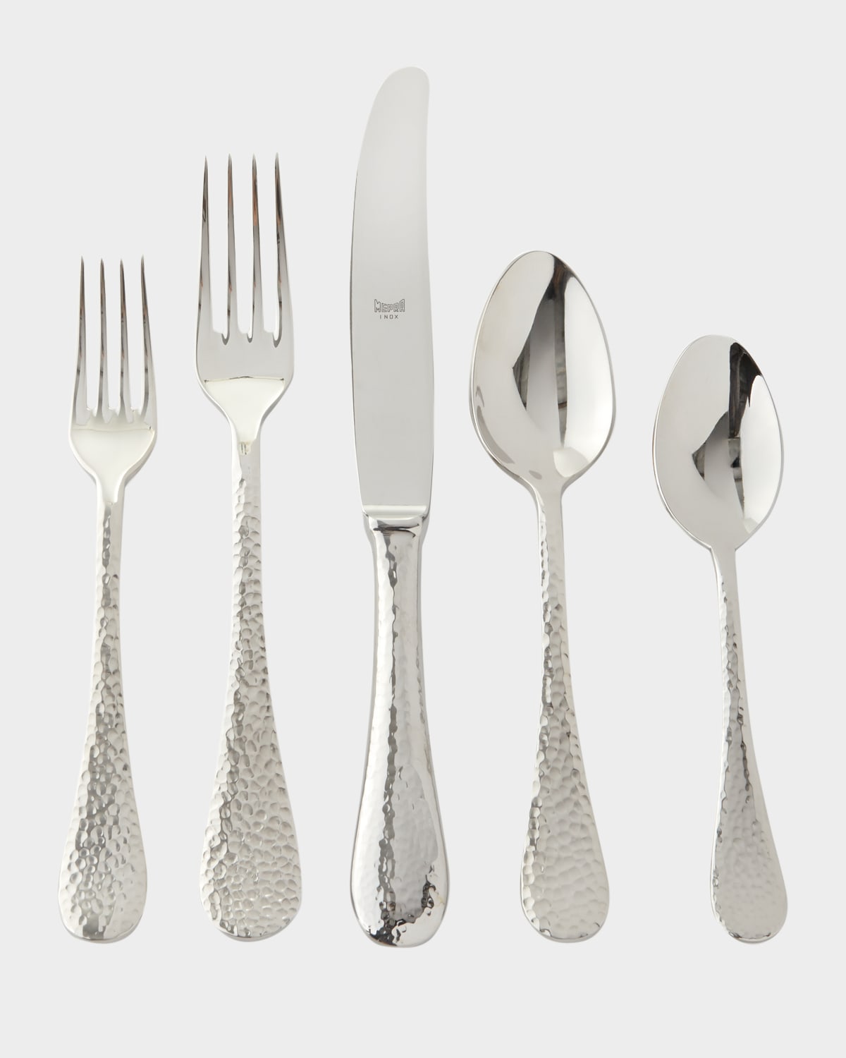 Shop Mepra 5-piece Epoque Flatware Place Setting In Silver