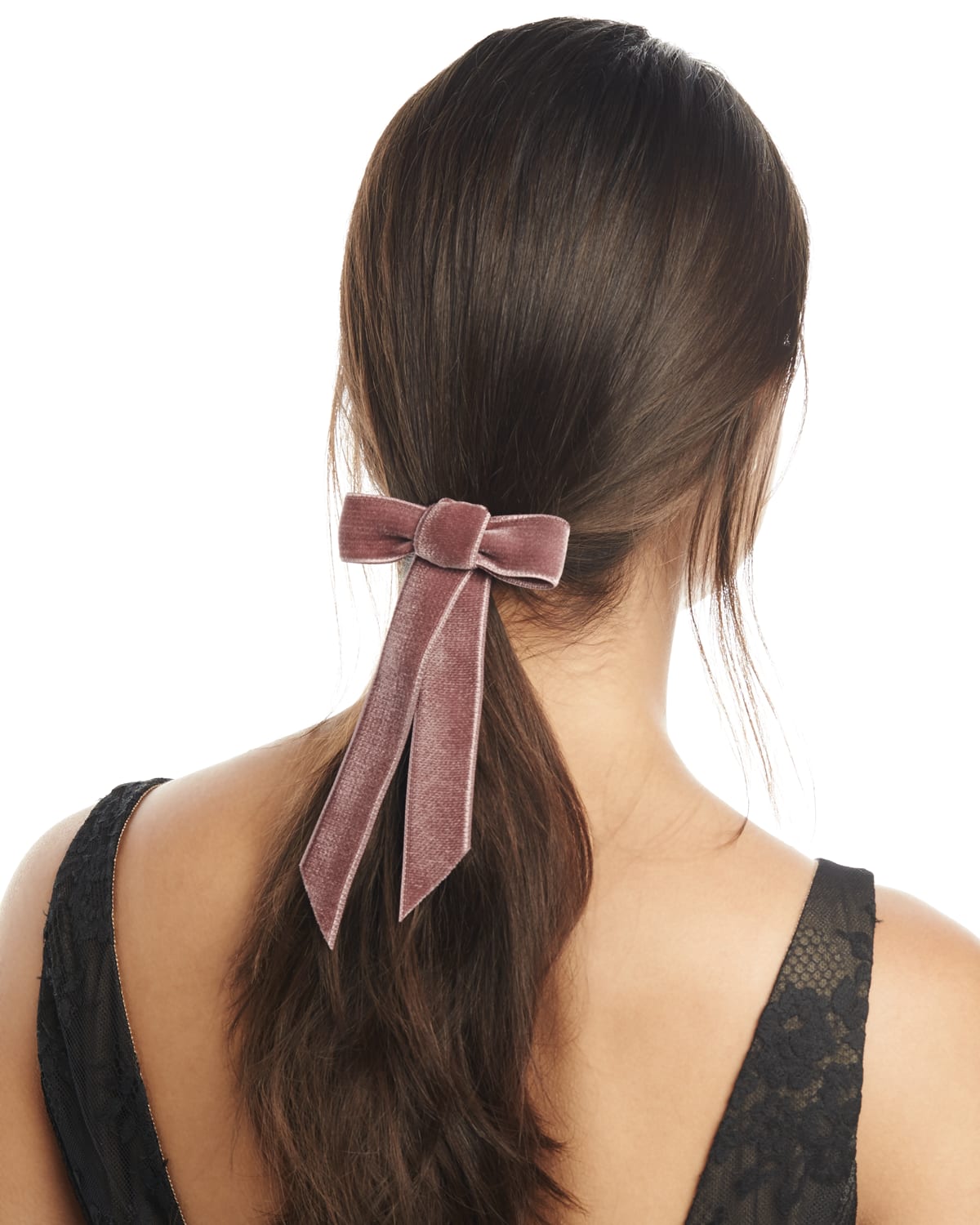 Jennifer BEHR Celine Bow Barrette, Black