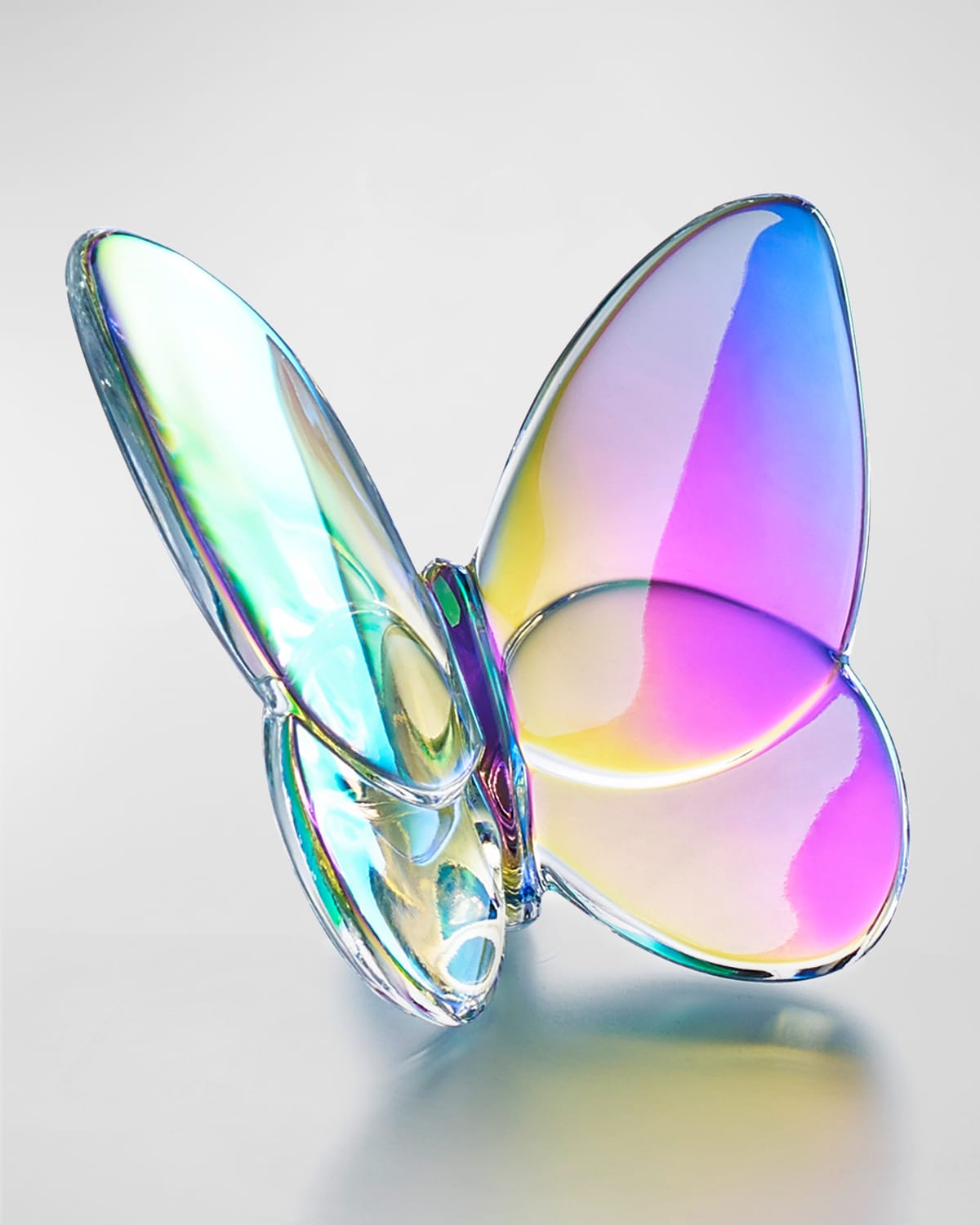 Shop Baccarat 2.5" Lucky Crystal Iridescent Butterfly