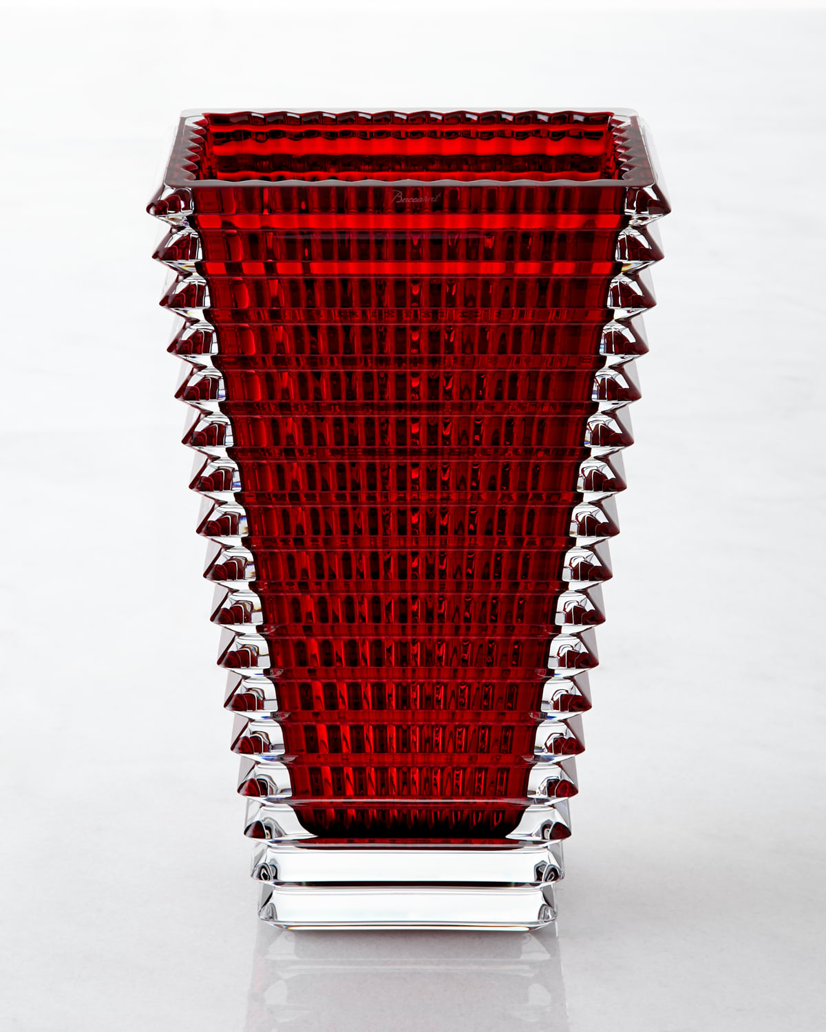 The Martha, By Baccarat Large Rectangular Eye Vase