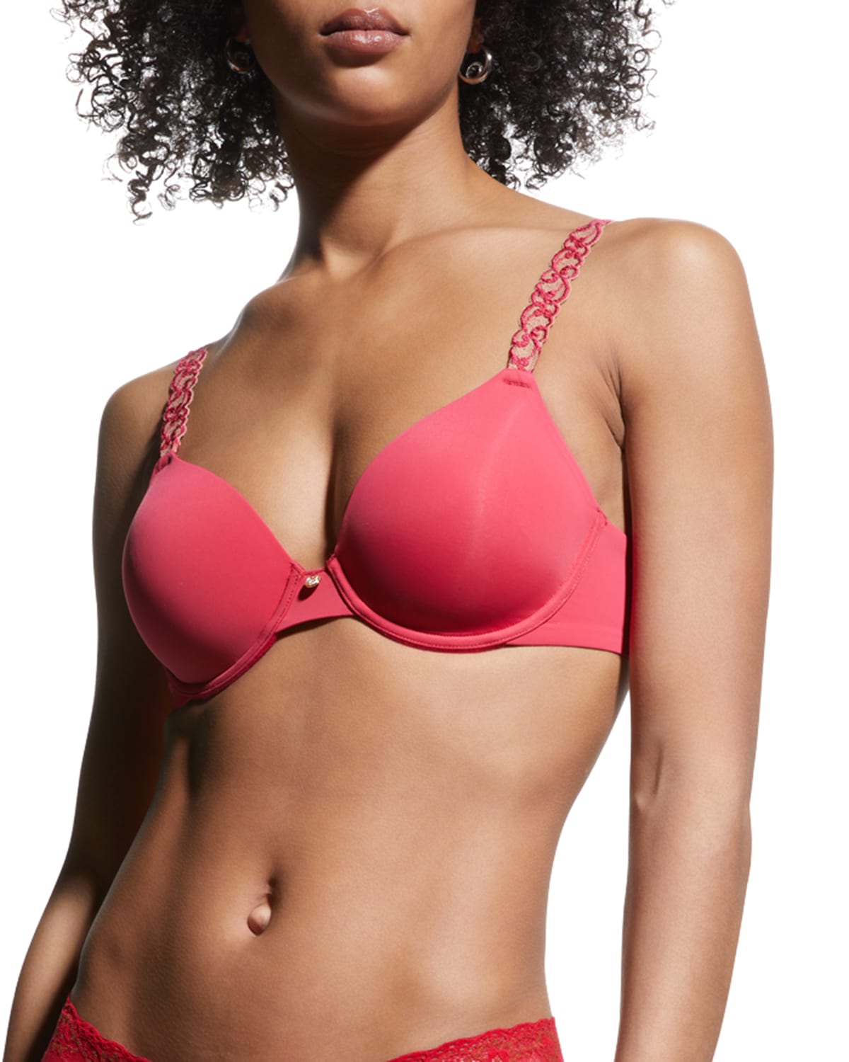 732080 Pure Luxe Full Fit Bra | Rose Beige/Pink Pearl