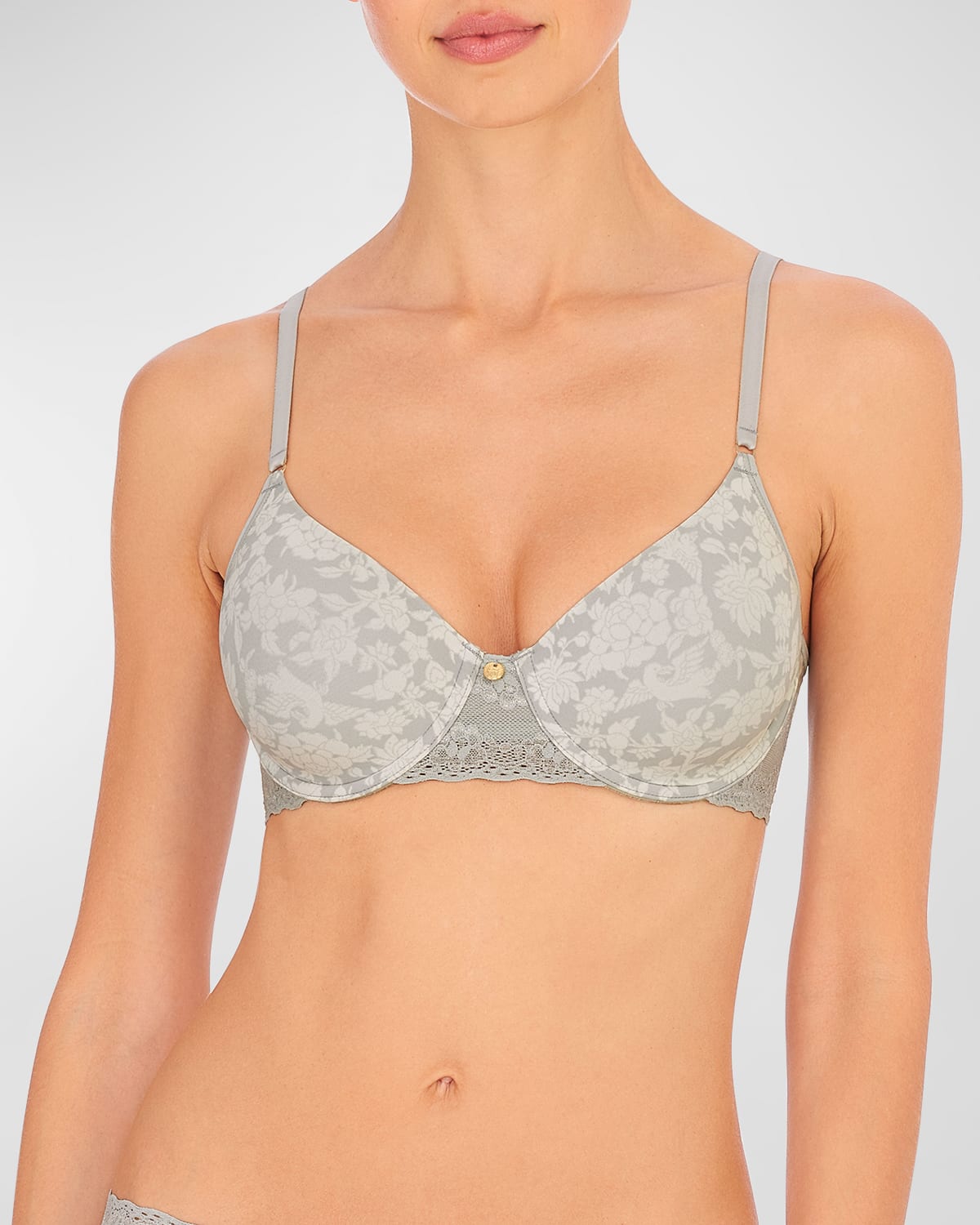 Natori Bliss Perfection Contour Bra In Dusk Kana Print