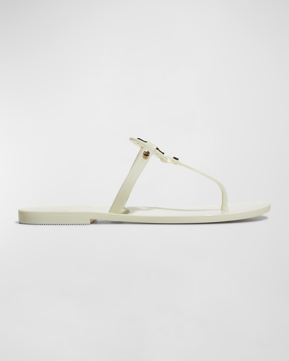Tory burch mini miller best sale jelly thong sandal ivory