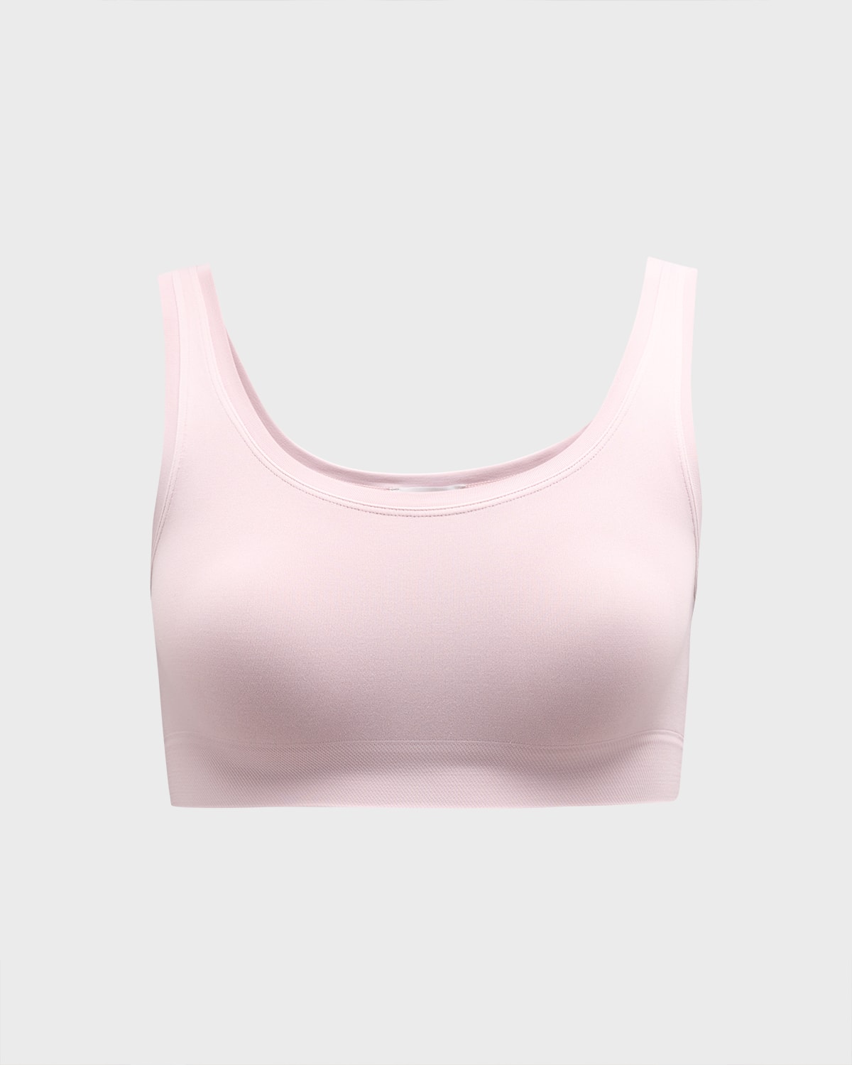 Hanro Touch Feeling Crop Top In Crepe Pink