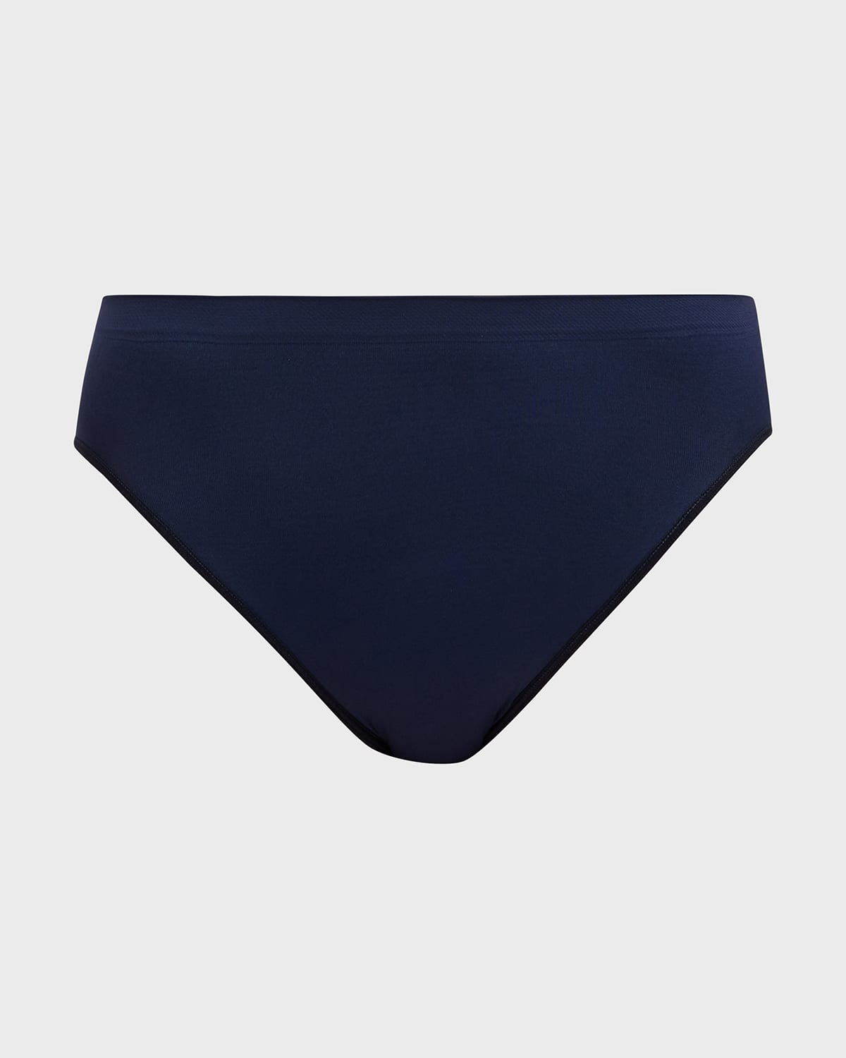 Shop Hanro Touch Feeling High-cut Briefs In Deep Navy