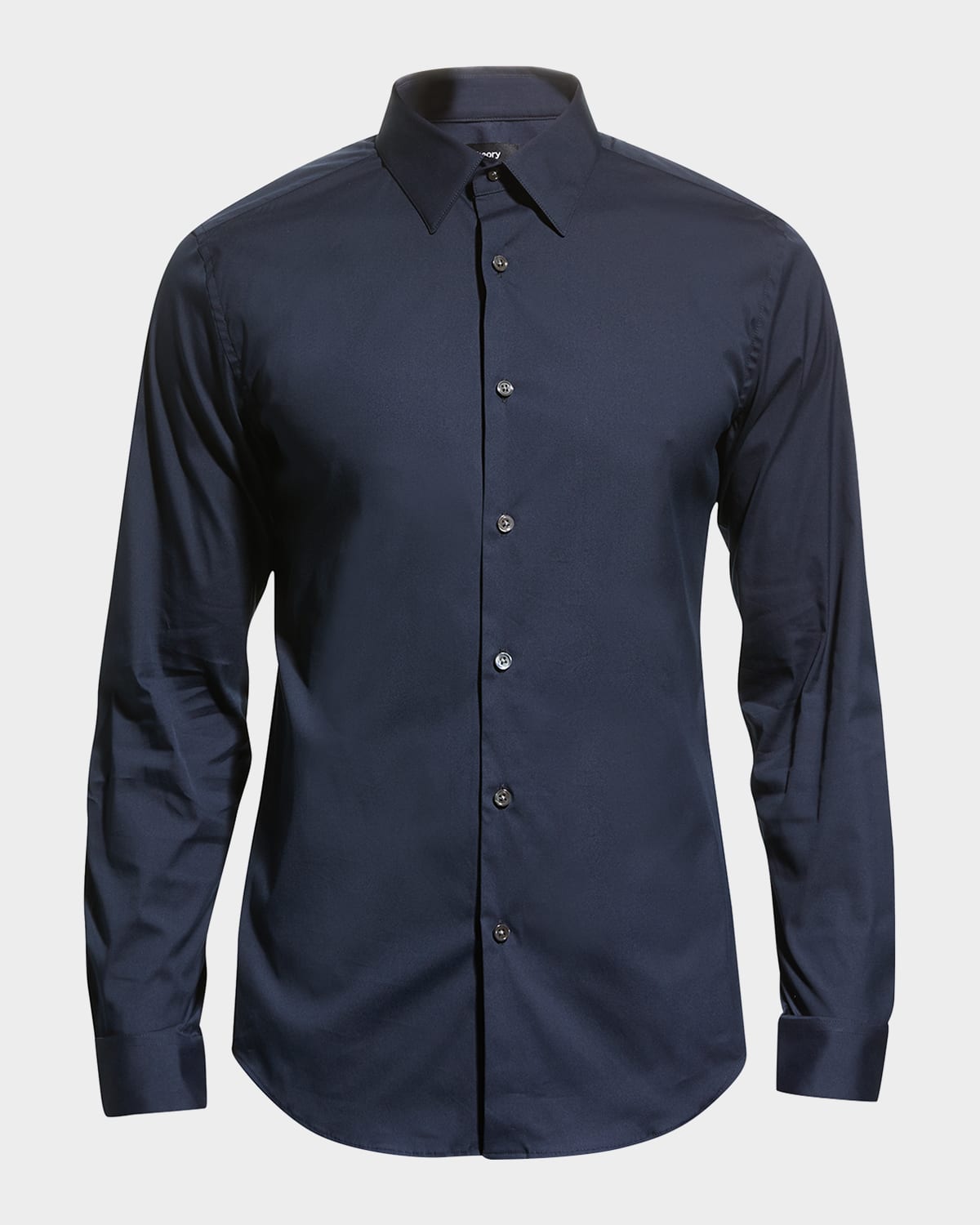 Shop Theory Men's Sylvain Tailored-fit Sport Shirt In Eclipse