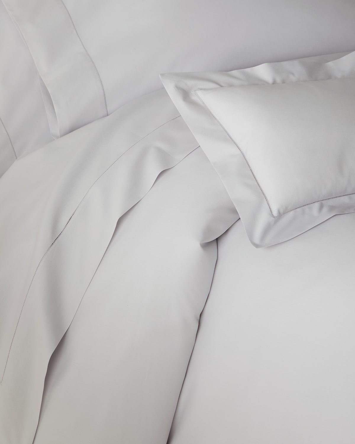 SFERRA FULL/QUEEN PERCALE FLAT SHEET