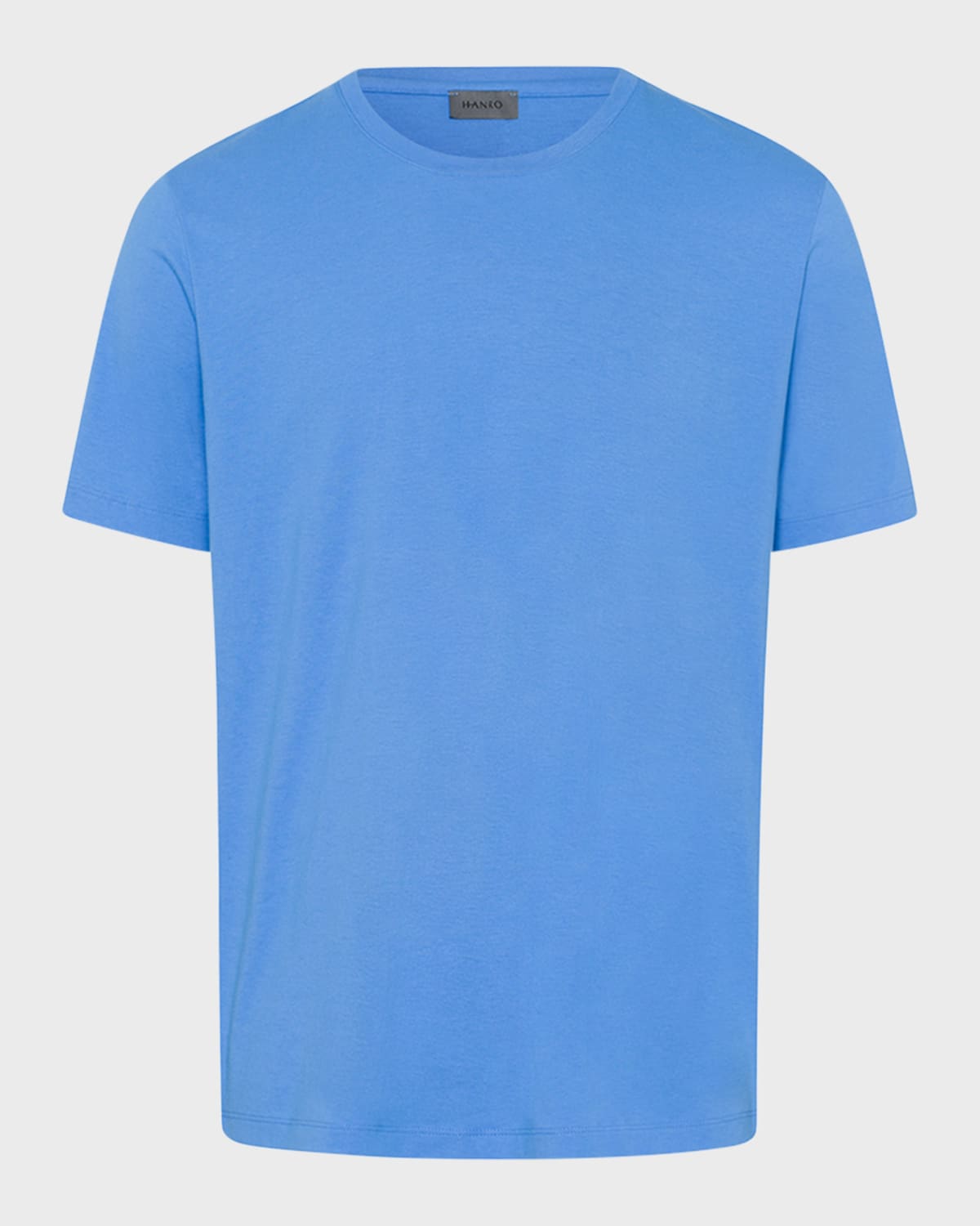 Hanro Cotton Living T-shirt In Sailing Blue