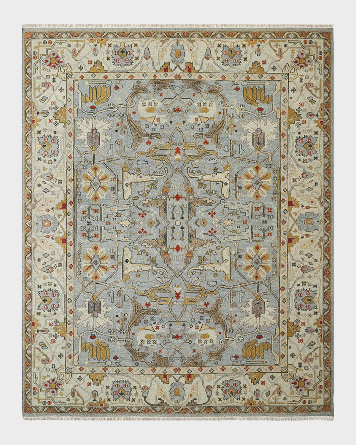 Haven & Loom Placidio Soumak Weave Rug, 9' X 12' In Green