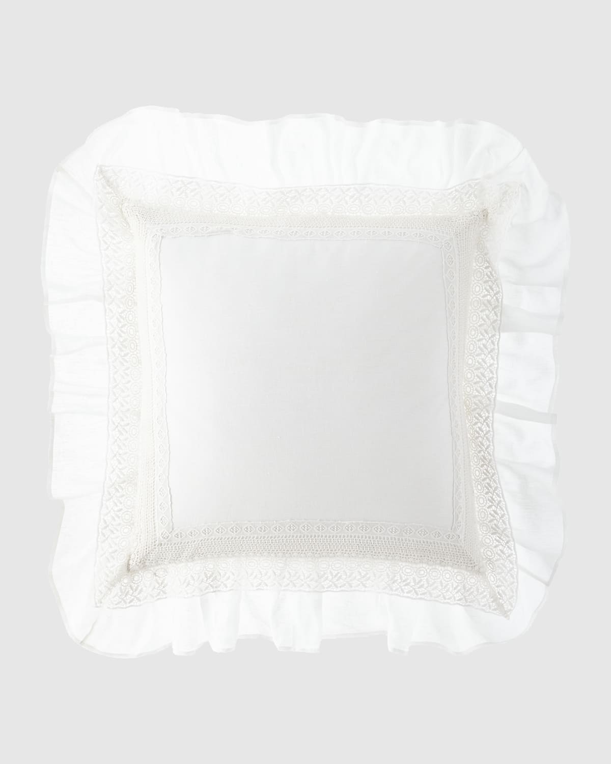 Amity Home Bellamy European Sham In White