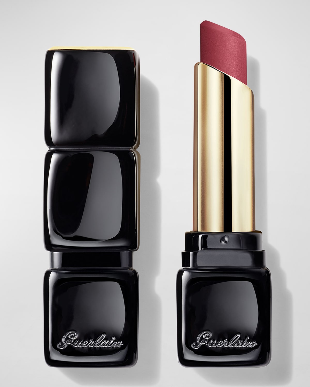 Guerlain Kisskiss Tender Matte Lipstick In 219 Tender Rose