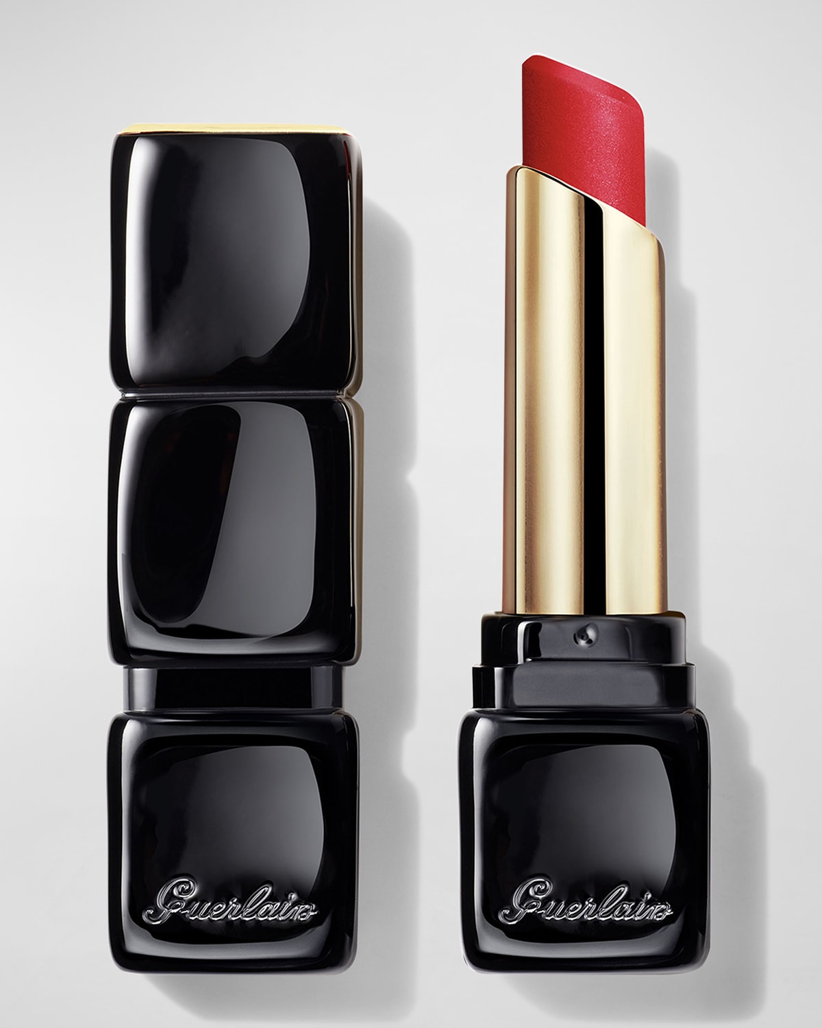 Shop Guerlain Kisskiss Tender 16-hour Comfort Lightweight Luminous Matte Lipstick In 775 Kiss Rouge