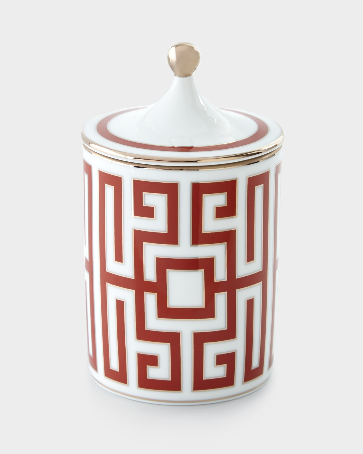 Ginori 1735 Labirinto Scented Candle, Red