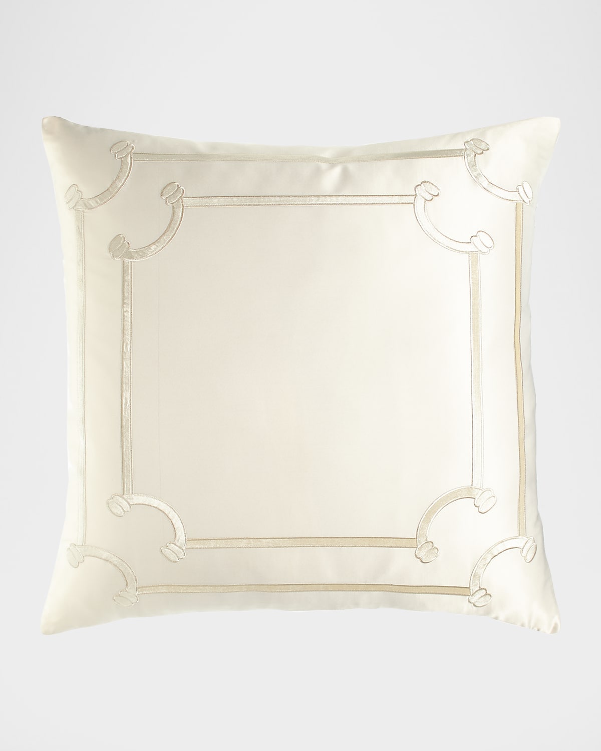 Lili Alessandra Vendome European Sham In Ivory