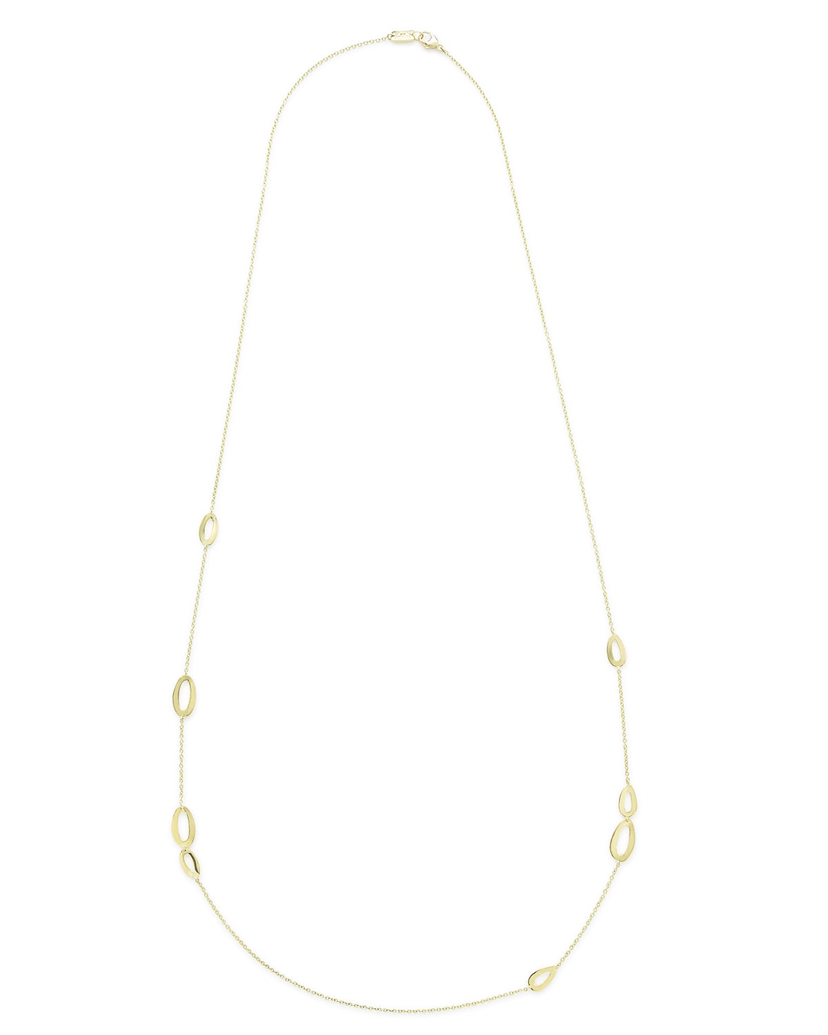 Ippolita 18k Gold Cherish Station Necklace In Yellow Gold