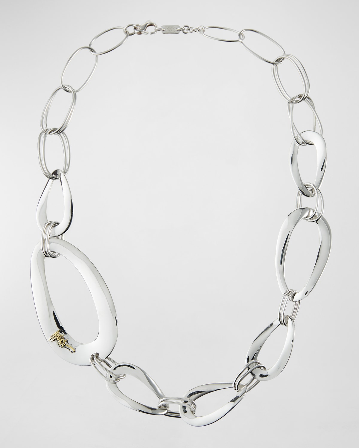 Cherish Large Link Collar Necklace