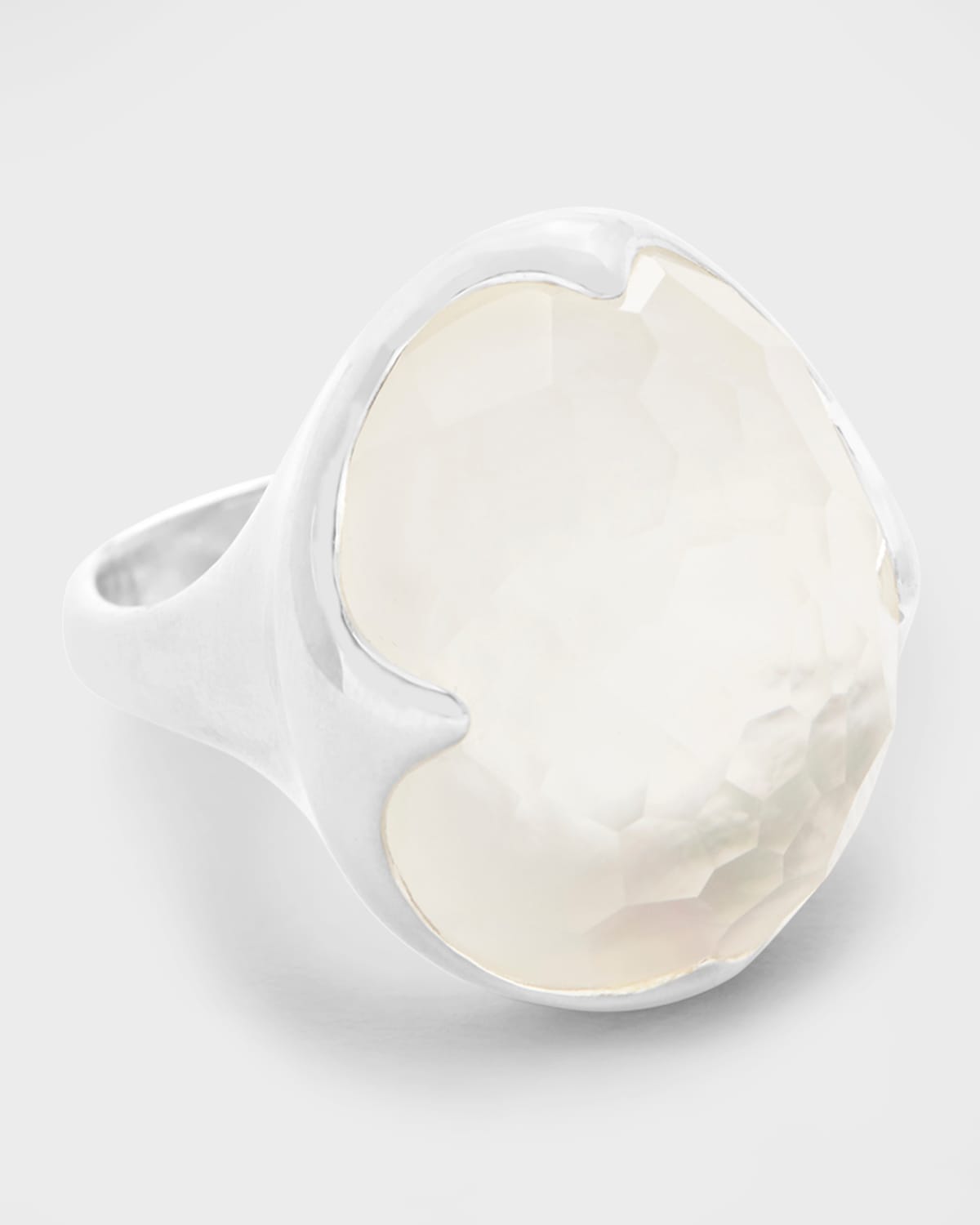 Ippolita Rock Candy Sterling Silver Prince Ring In Mother Of Pearl