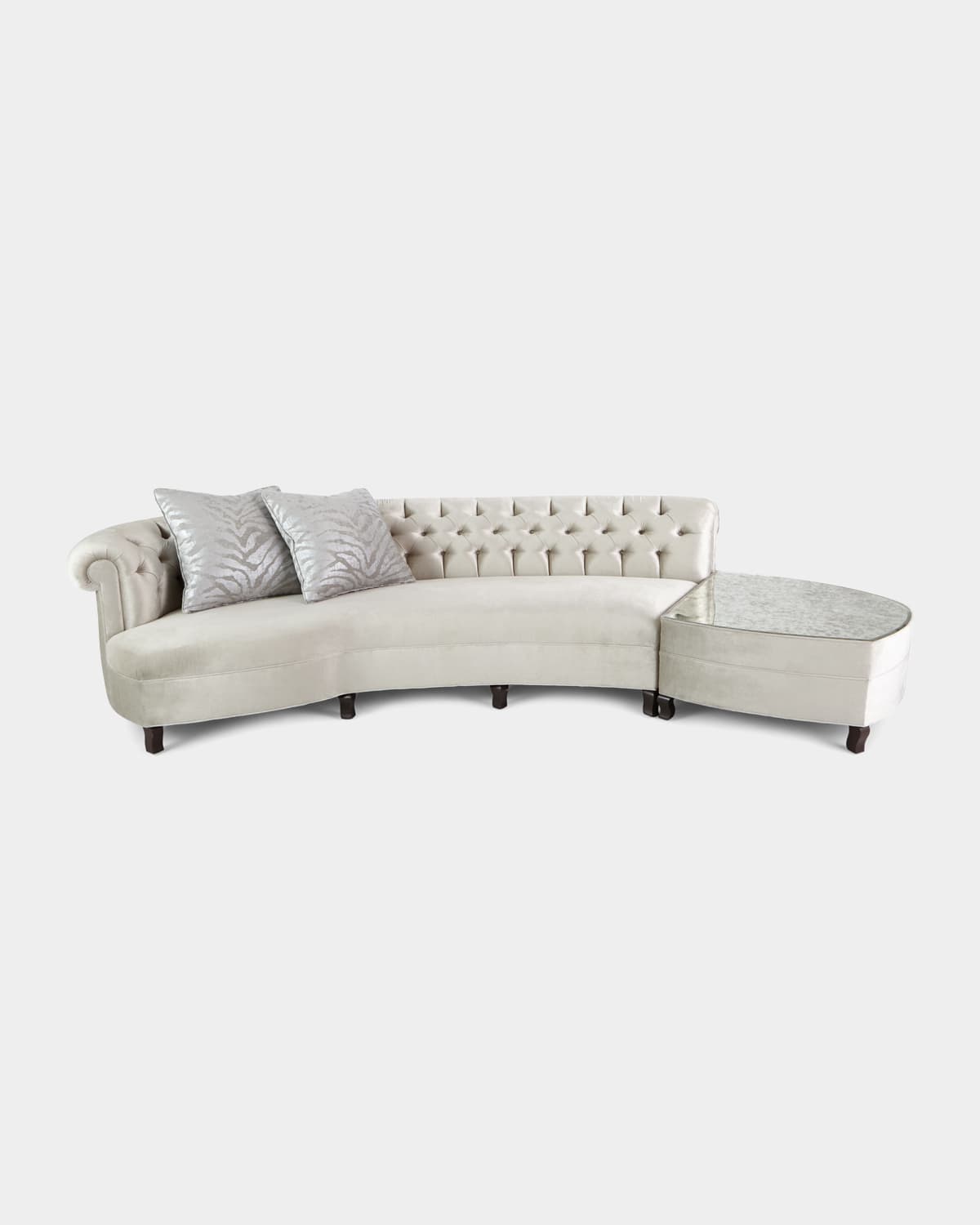 Haute House Aria Mirrored Sectional