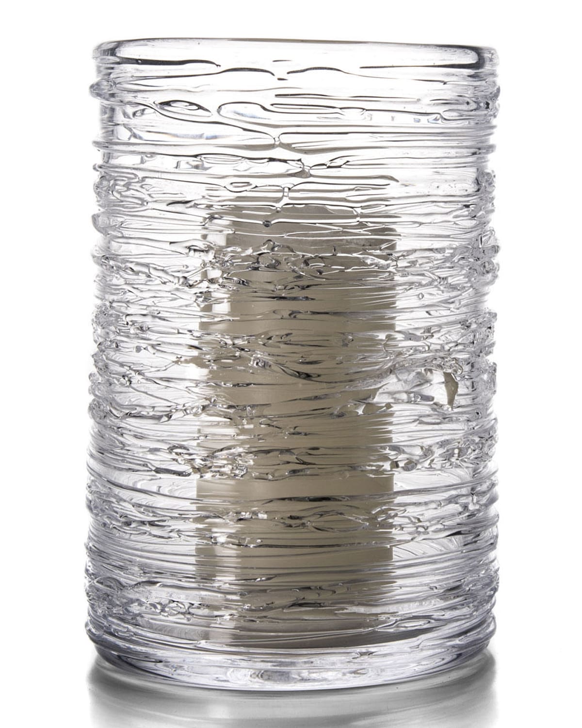 Simon Pearce Echo Lake Hurricane - Large In Clear