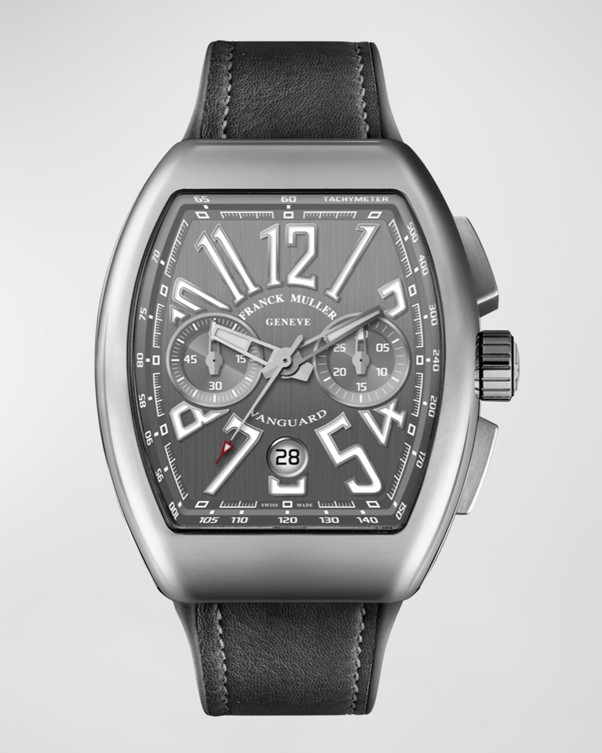 Men's 45mm Vanguard Stainless Steel Chronograph Watch