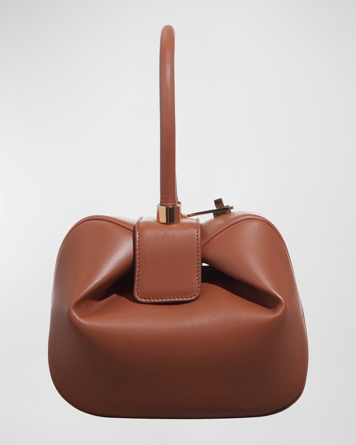 Gabriela Hearst Nina Leather Top handle Bag In Cognac ModeSens