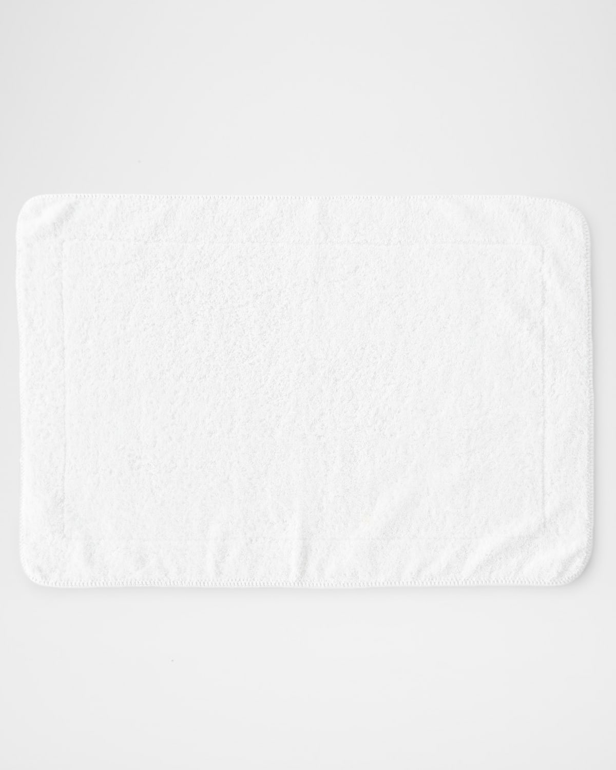 Matouk Whipstitch Tub Mat In White