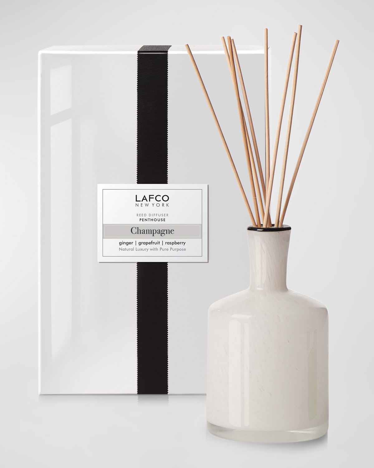 Shop Lafco New York Champagne Reed Diffuser - Penthouse, 15 Oz. In White