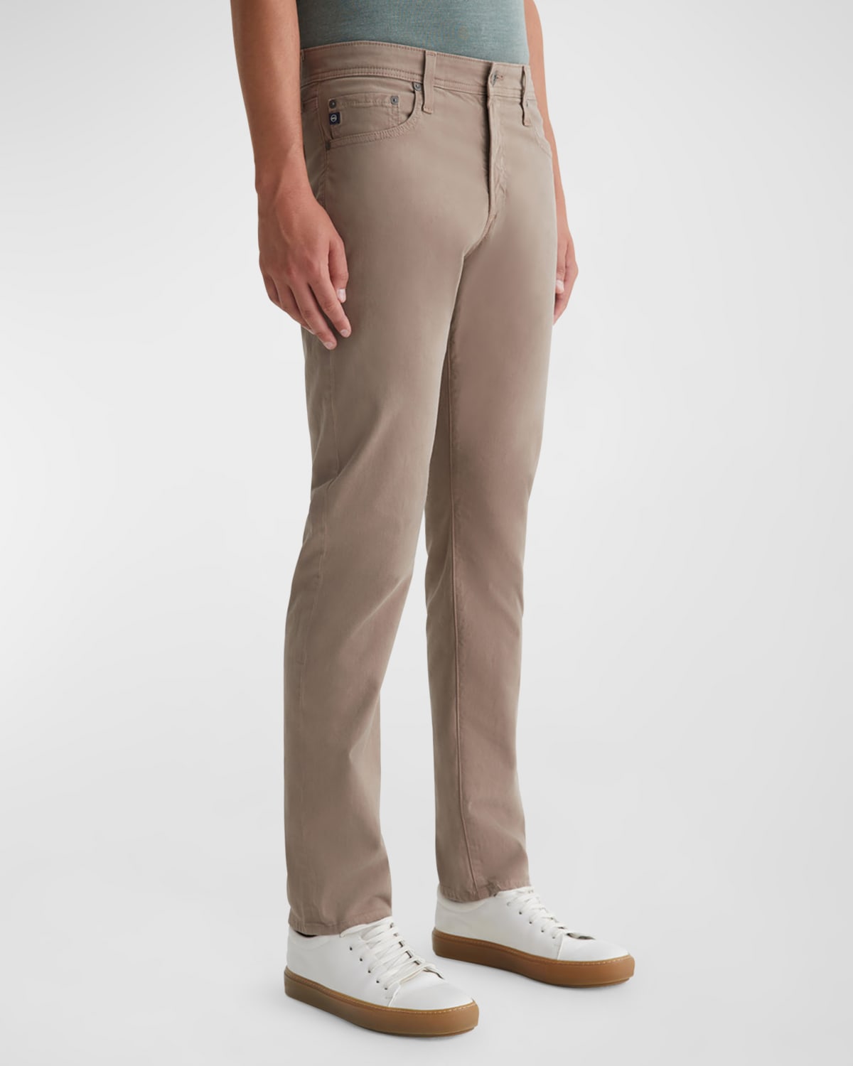 Shop Ag Men's Tellis Modern Slim Sud Twill Pants In Sulfur Smoked O