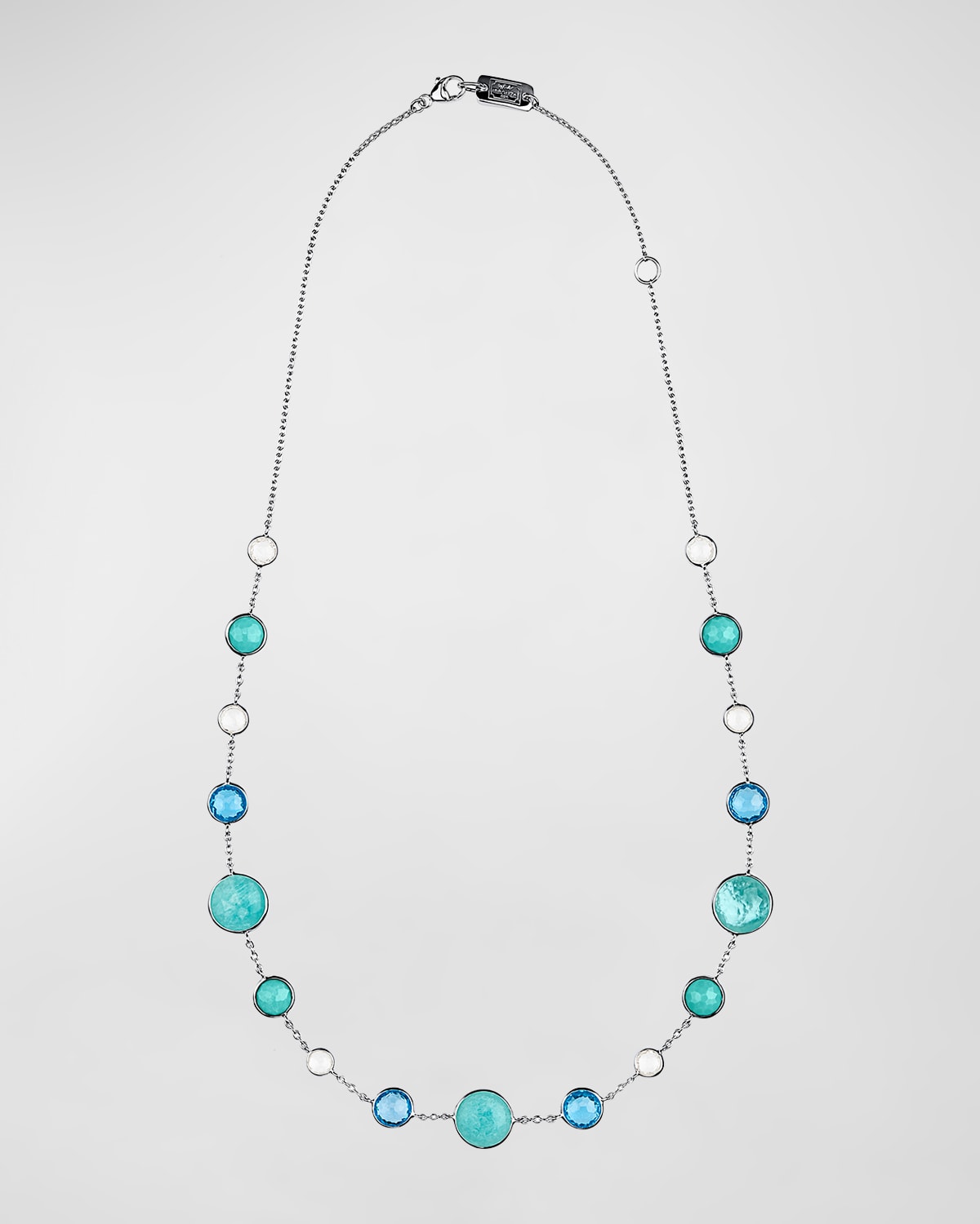 Ippolita Lollitini Long Necklace In Sterling Silver In Waterfall