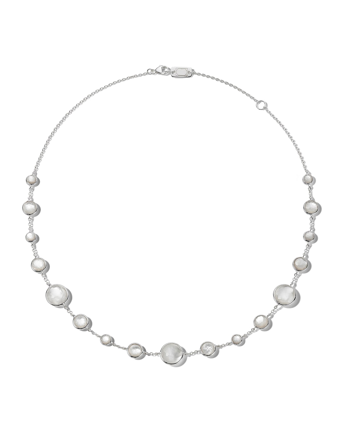 Lollitini Short Necklace in Sterling Silver