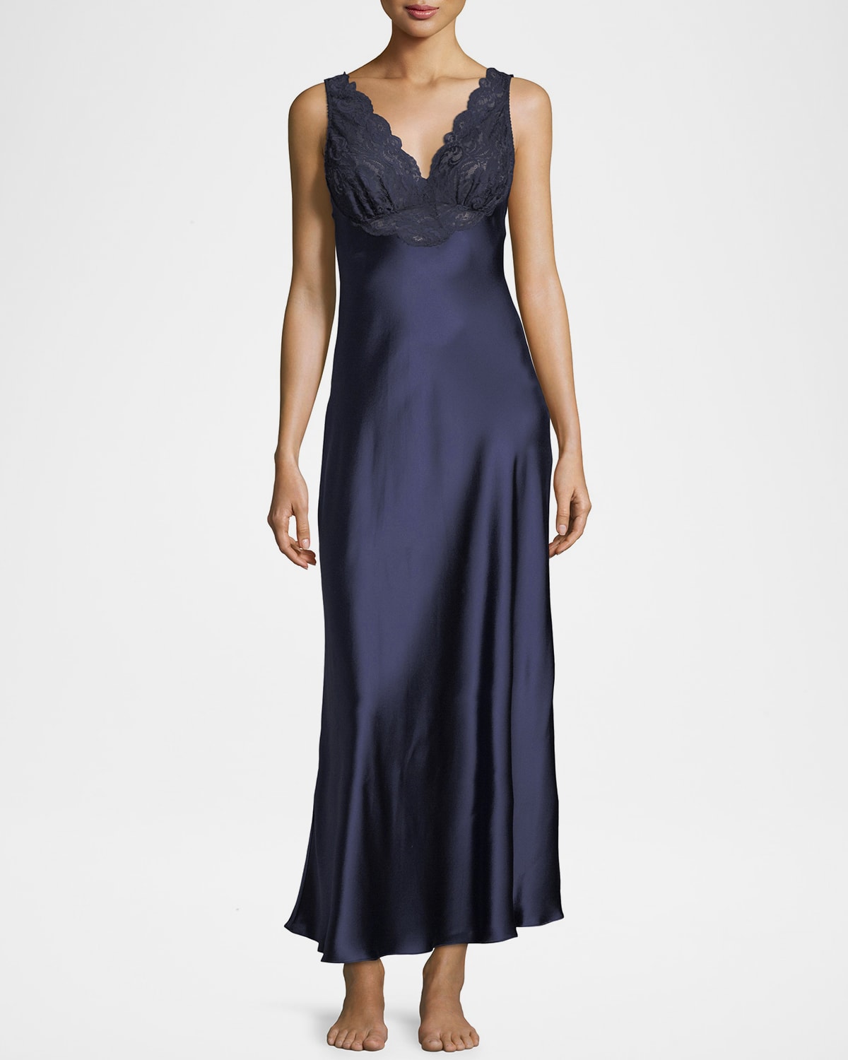 Bijoux Lace-Trim Nightgown