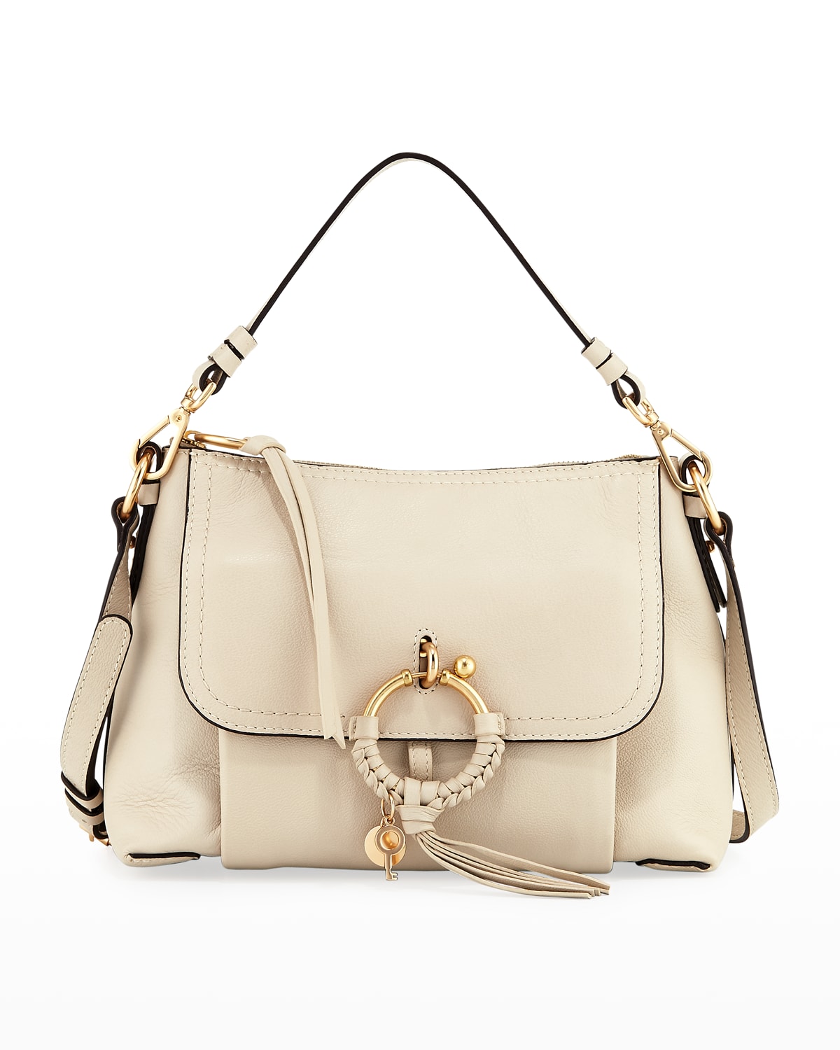 Joan Small Leather Satchel Bag