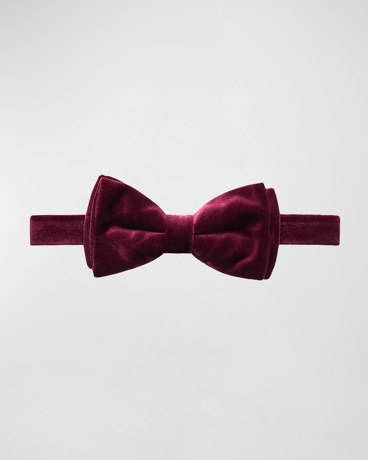 Velvet Pre-Tied Bow Tie