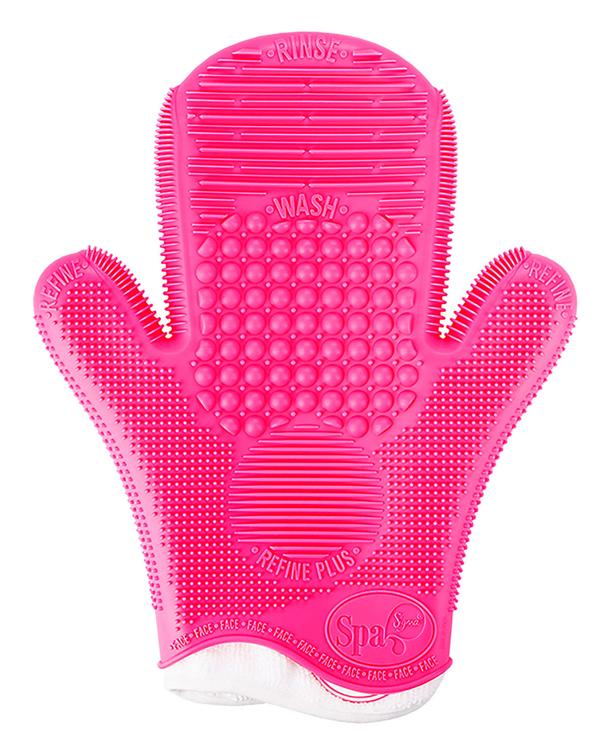 2X Sigma Spa® Brush Cleaning Glove &#150; Pink