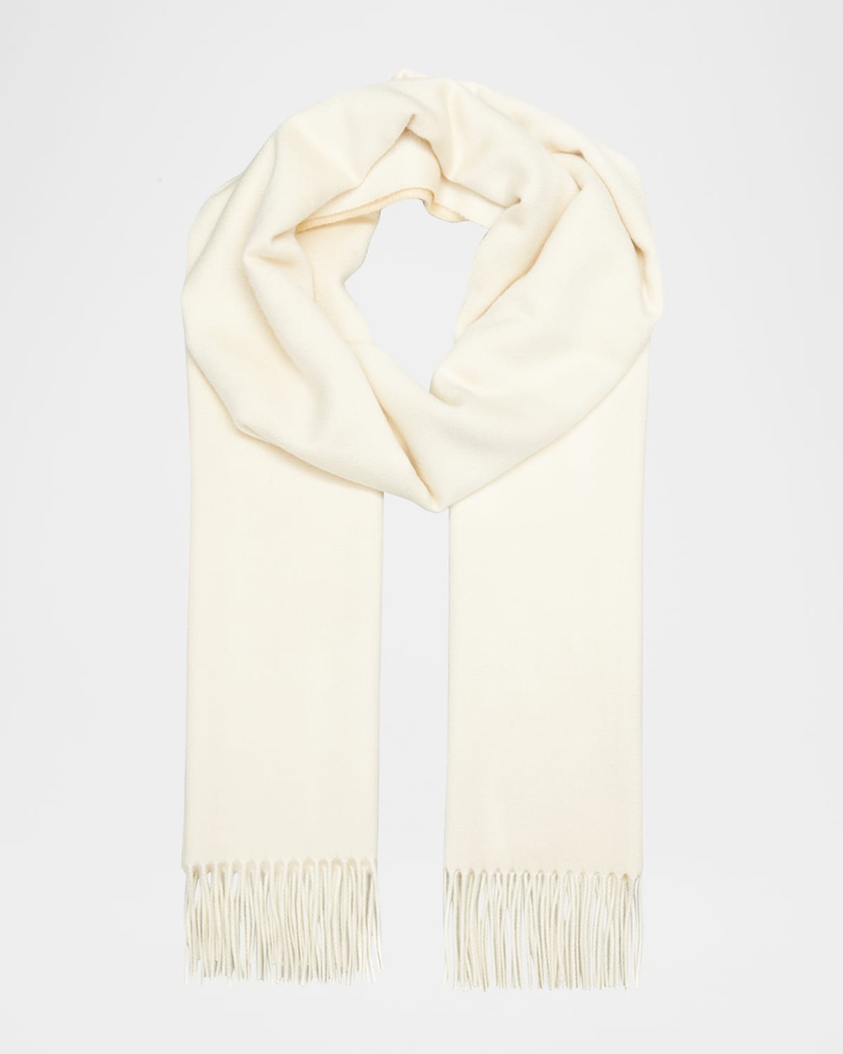 Sandro coat with outlet fringed scarf collar