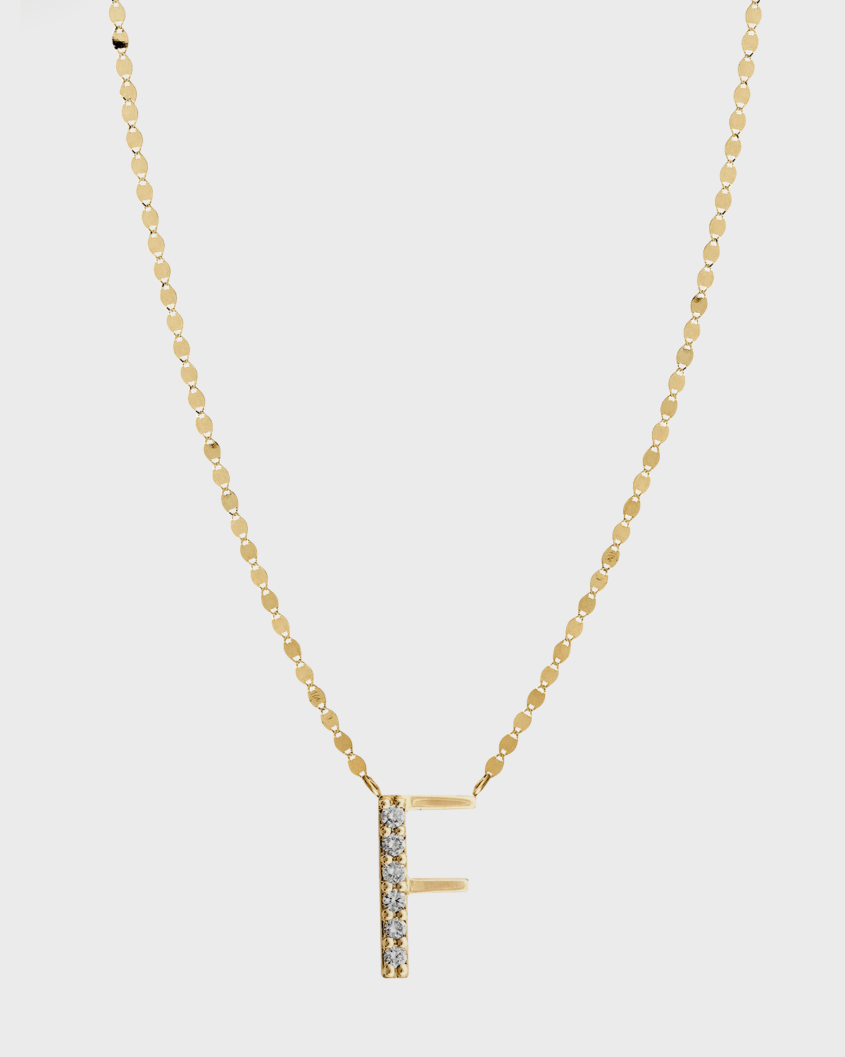 Lana Get Personal Initial Pendant Necklace With Diamonds In F