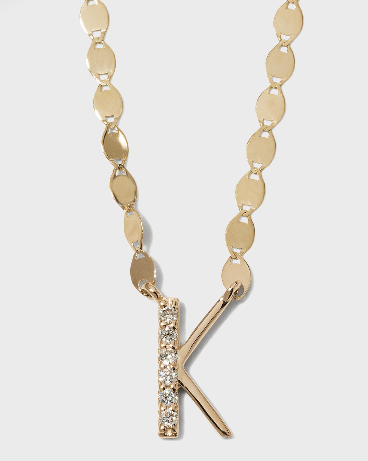 Lana Get Personal Initial Pendant Necklace With Diamonds In K